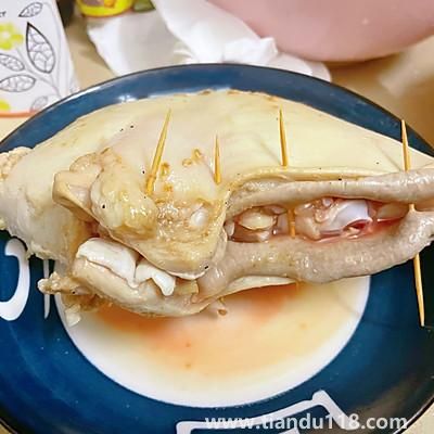 豬肚雞的做法（豬肚雞怎么做）(圖4)