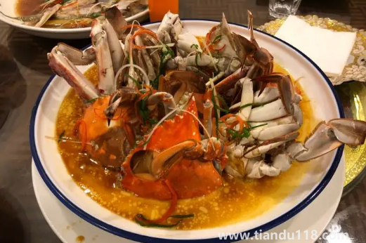 蒸梭子蟹要放生姜片嗎3