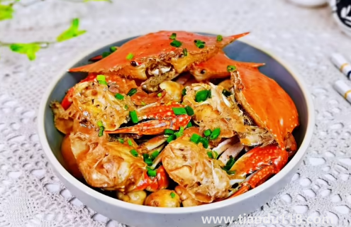 梭子蟹切好沒有立刻燒沒關(guān)系嗎3