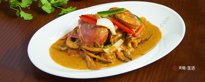 大閘蟹的做法 咖喱大閘蟹的做法(圖1) 大閘蟹的做法