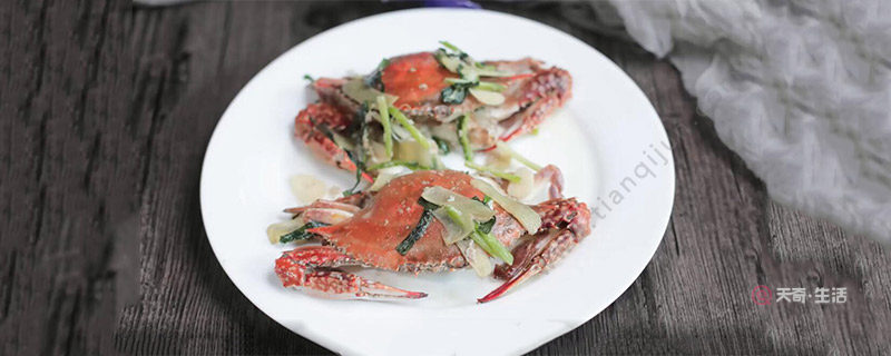 梭子蟹的做法 炒梭子蟹怎么做(圖1) 梭子蟹的做法