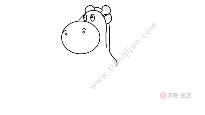 兒童節(jié)斑馬玩具簡(jiǎn)筆畫(huà)教程